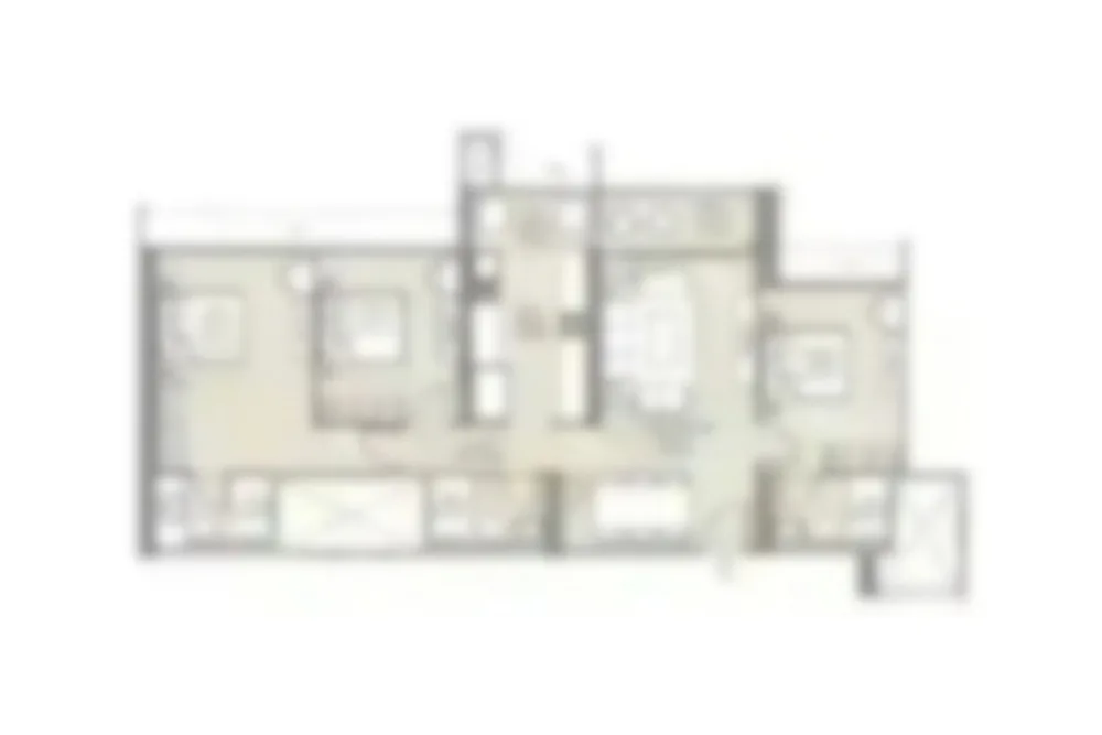 3 BHK Floor Plan